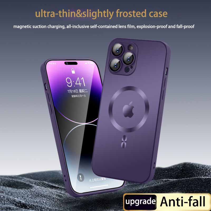 Ultra-thin and slightly frosted case for iphone