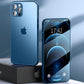 Magnetic frosted glass case for iphone