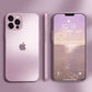 Magnetic frosted glass case for iphone