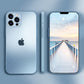 Magnetic frosted glass case for iphone