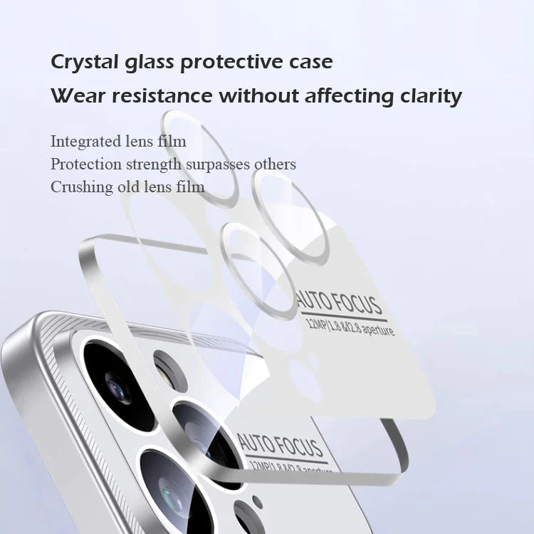 Aurora laser large window  case for iphone