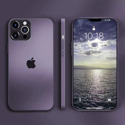 Frosted glass case for iphone