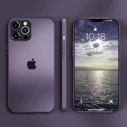 Frosted glass case for iphone