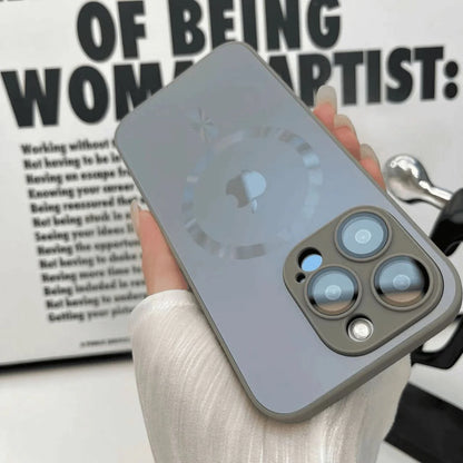 Frosted glass case for iphone