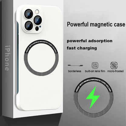Magsafe borderless magnetic iPhone case