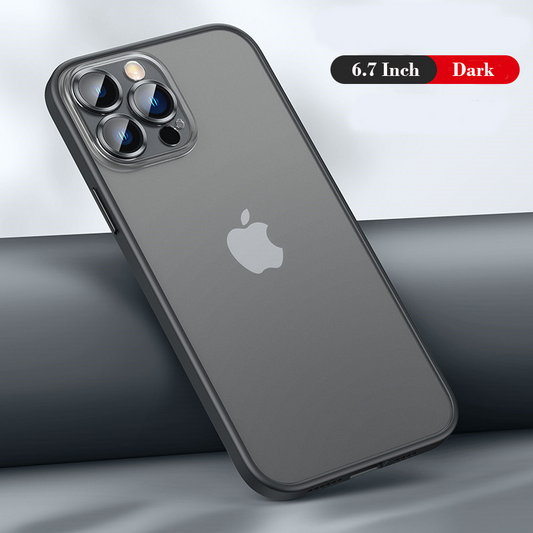 Skin touch frosted case for iphone