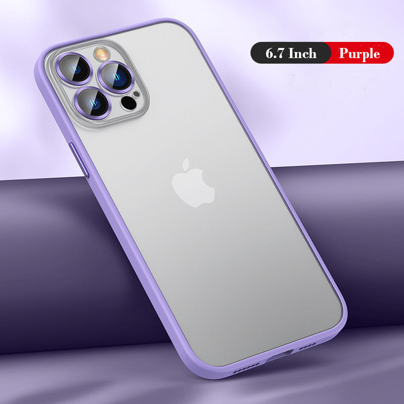 Skin touch frosted case for iphone