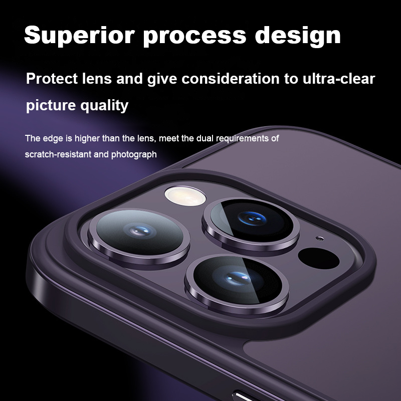 Ultra-transparent thin and light case for iphone