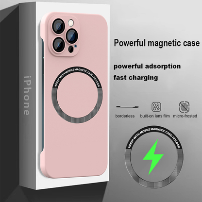 Magsafe borderless magnetic iPhone case