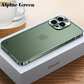 Metal frame frosted back case for iPhone
