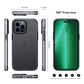 Frosted translucent tpu+pc mobile phone case for iphone