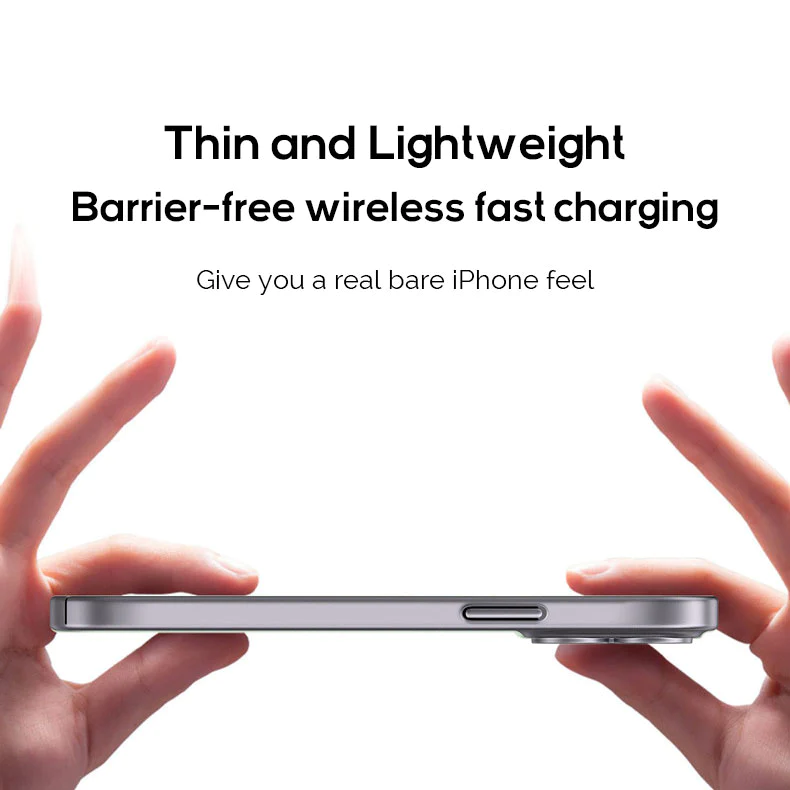 Ultra thin skin friendly scrub feel case for iPhone