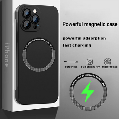 Magsafe borderless magnetic iPhone case