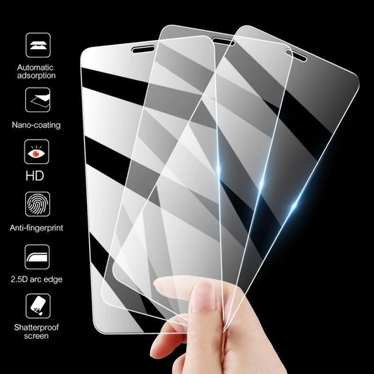 2PCS Tempered Glass for iPhone