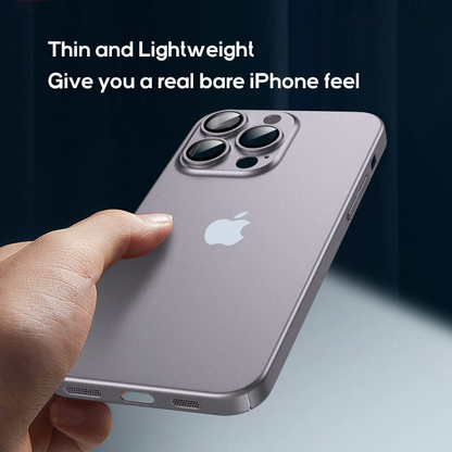 Ultra thin skin friendly scrub feel case for iPhone