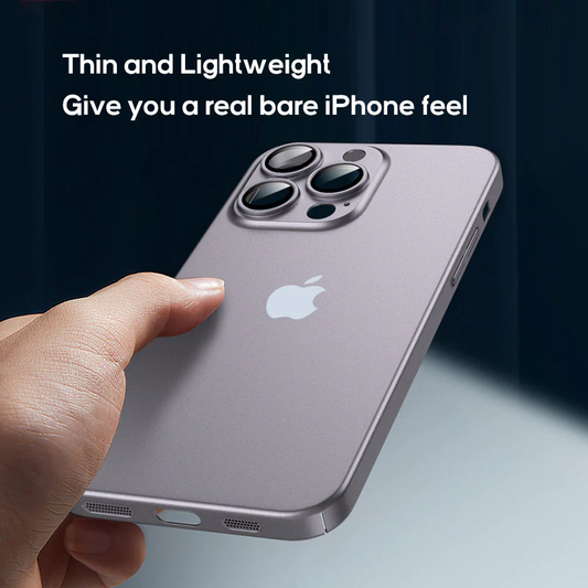 Ultra thin skin friendly scrub feel case for iPhone