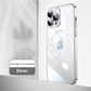 Magsafe Electroplated PC Transparent  Case for iPhone