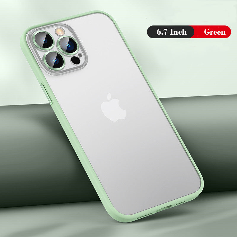 Skin touch frosted case for iphone