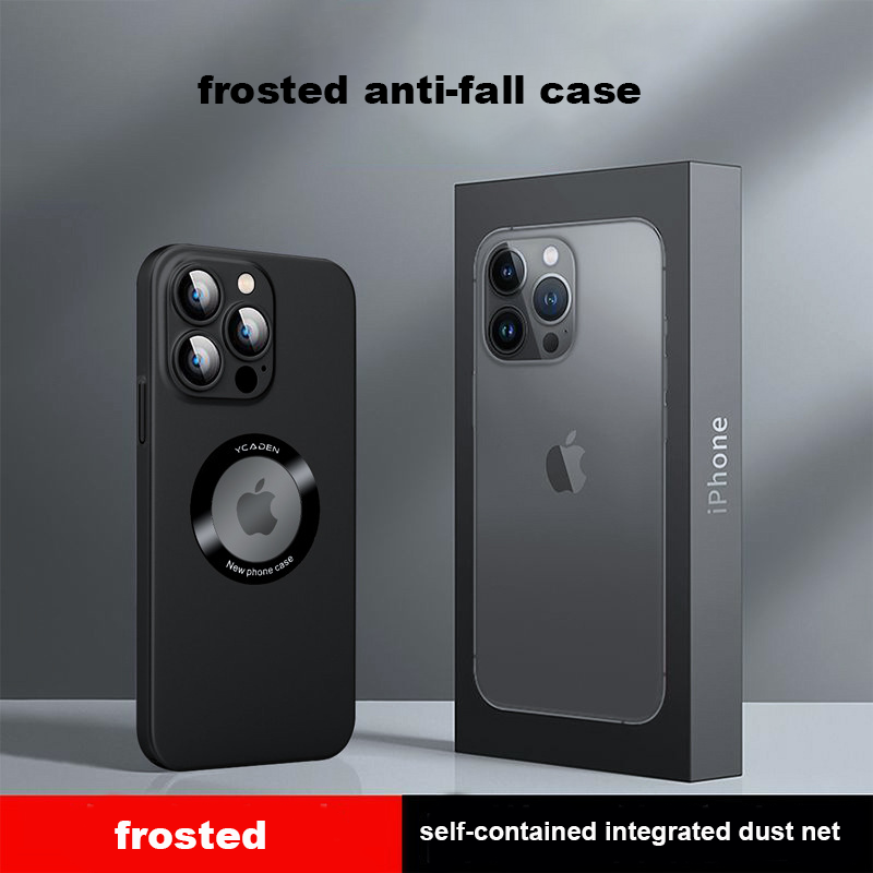 Logo-leaking magsafe frosted case for iPhone